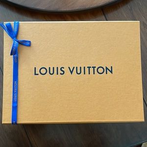 Louis Vuitton Gift Box with Ribbon 14x10x5